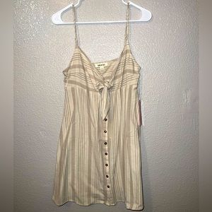 Tan summer dress